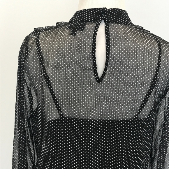 Who What Wear polka dot print dress - Picture 7 of 8